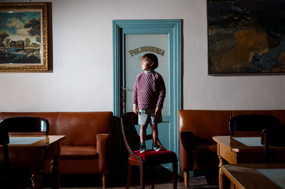 Unisex malvos spalvos džemperis