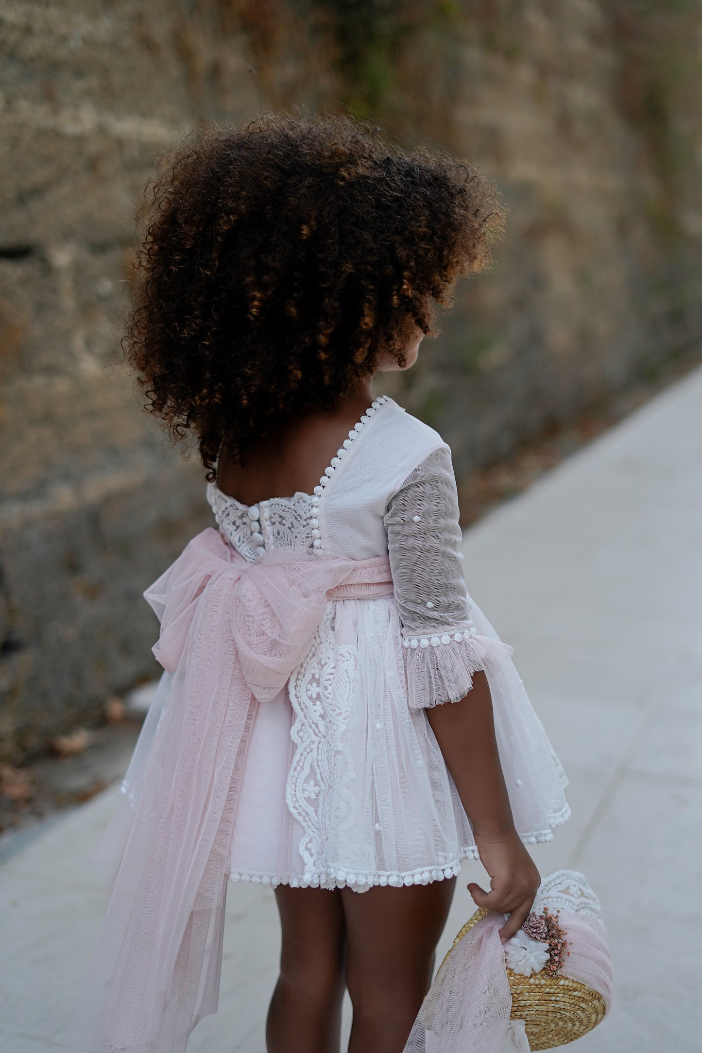 Vaikiška ceremoninė aukštosios mados suknelė NAIPE