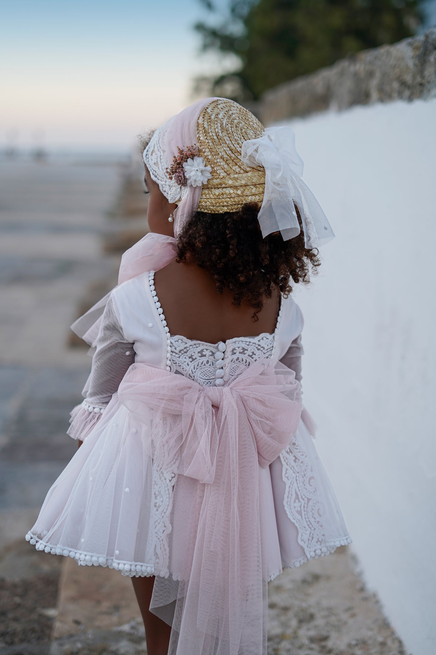 Vaikiška ceremoninė aukštosios mados suknelė NAIPE