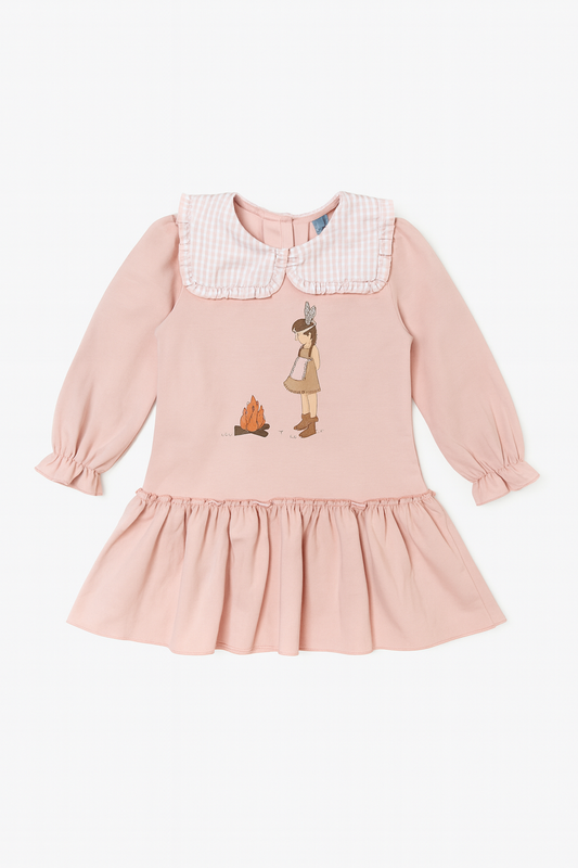 Džemperis–suknelė Indėniukė