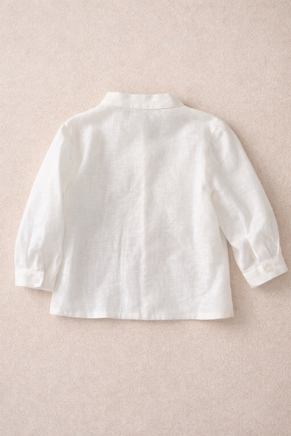 100 % lininiai marškiniai berniukams