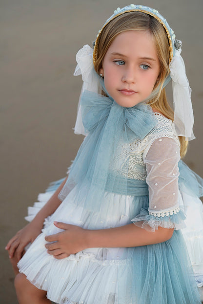 Vaikiška ceremoninė aukštosios mados suknelė LOCO